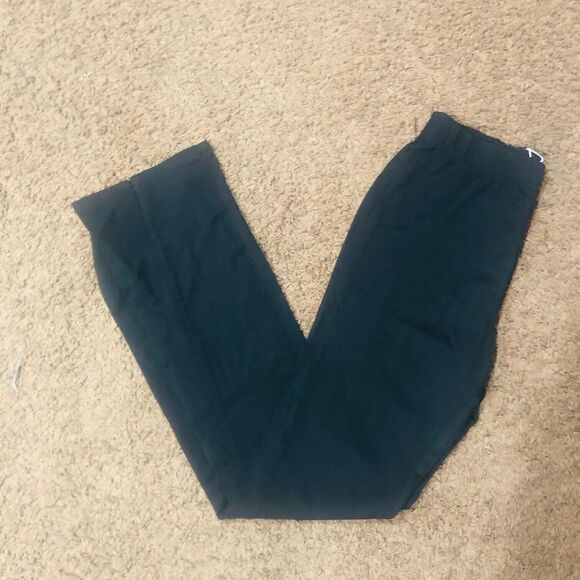 Commense Women's Slit Straight Leg Pants Casual Slim Fit Black Size Medium NWT - Picture 9 of 9